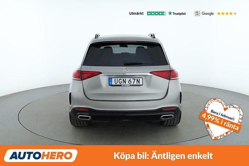 Begagnad Mercedes GLE400 335 HK (246 kW) 2019 Silver SUV