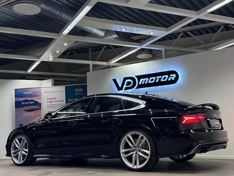 Begagnad Audi S7 Sportback 450 HK (330 kW) 2015 Svart Halvkombi
