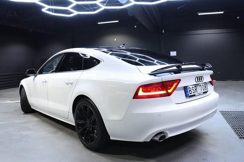 Begagnad Audi A7 Sportback 204 HK (150 kW) 2014 Vit Halvkombi