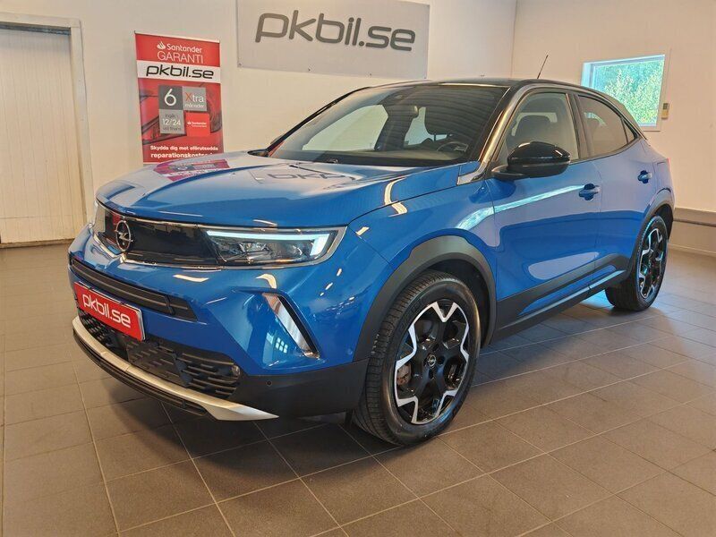Blå Begagnad 2022 Opel Mokka-e Ultimate SUV | 209 000 kr (Marknadspris) - Bild 1/4