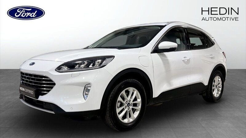 Vit (white) Begagnad 2022 Ford Kuga Titanium SUV | 244 900 kr (Bra pris) - Bild 1/4