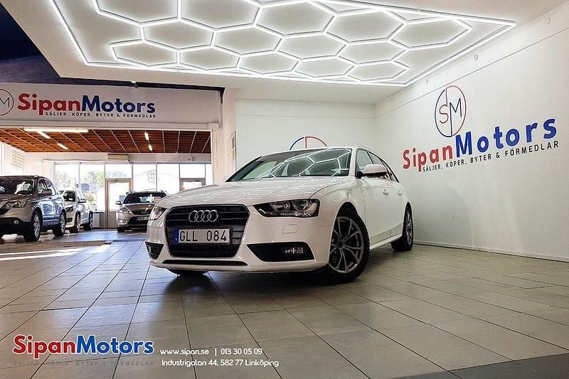 Vit Begagnad 2012 Audi A4 Kombi | 79 800 kr (Marknadspris) - Bild 1/4