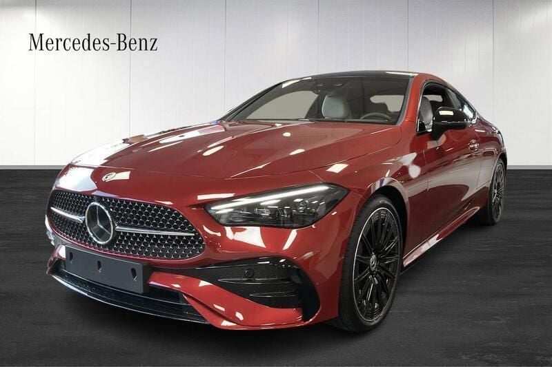 Röd (red) Begagnad 2023 Mercedes CLE300 AMG Sportkupé | 928 500 kr - Bild 1/4