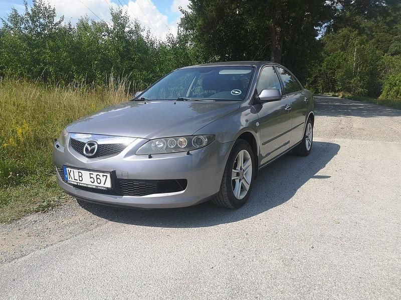 Grå Begagnad 2008 Mazda 6 Inclusive Halvkombi | 29 500 kr (Bra pris) - Bild 1/4