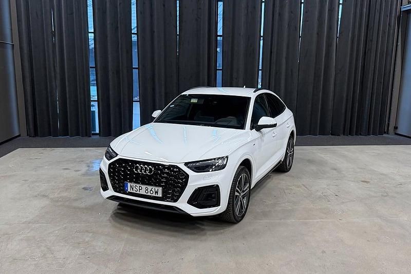 Begagnad Audi Q5 Sportback S-Line 265 HK (194 kW) 2023 Vit SUV