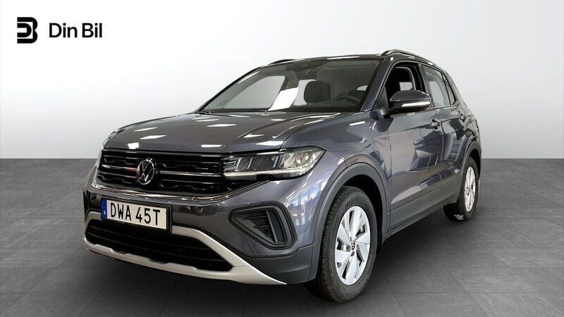 Grå Begagnad 2023 VW T-Cross SUV | 219 900 kr (Marknadspris) - Bild 1/4