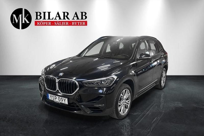 Begagnad BMW X1 Sport Line 192 HK (141 kW) 2019 Svart SUV