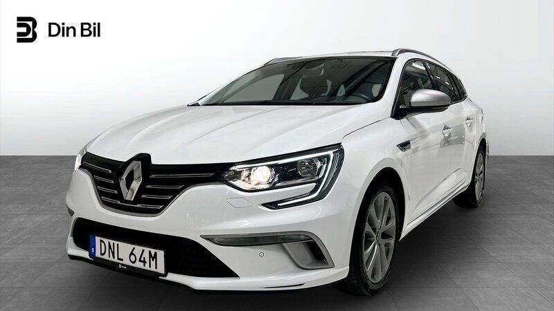 Vit Begagnad 2019 Renault Mégane GrandTour Kombi | 135 000 kr (Superpris) - Bild 1/4