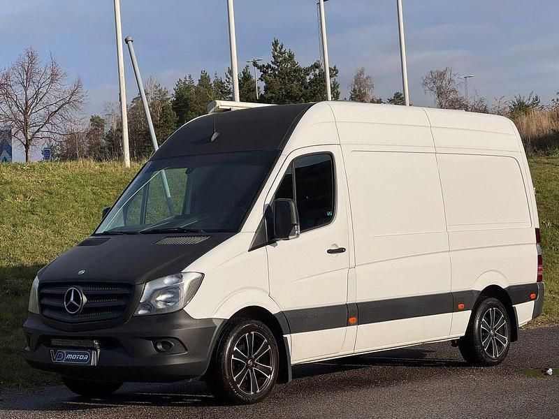 Vit Begagnad 2014 Mercedes Sprinter SE Van | 229 700 kr - Bild 1/4
