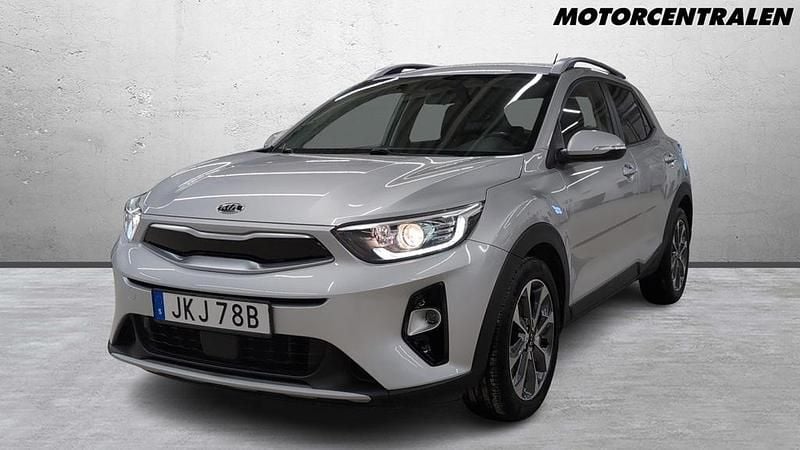 Grå Begagnad 2019 Kia Stonic SUV | 188 900 kr (Marknadspris) - Bild 1/3