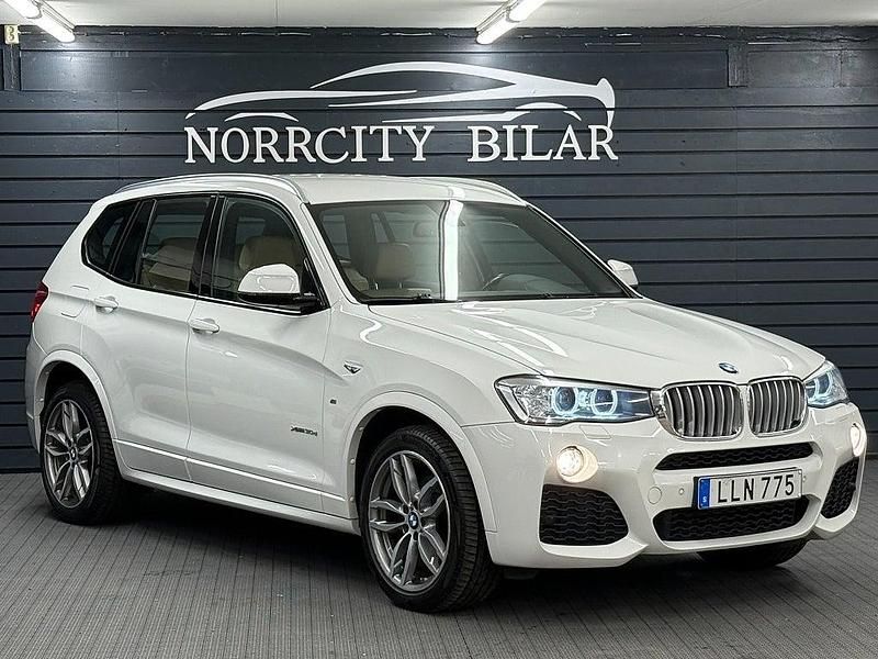 Begagnad BMW X3 M Sport 258 HK (189 kW) 2014 Vit SUV
