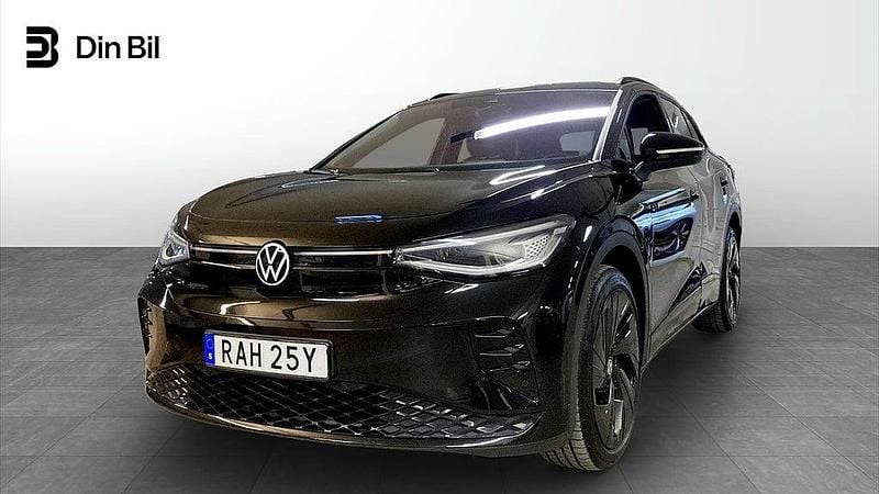 Svart Begagnad 2023 VW ID.4 GTX SUV | 419 900 kr (Lite dyr) - Bild 1/4