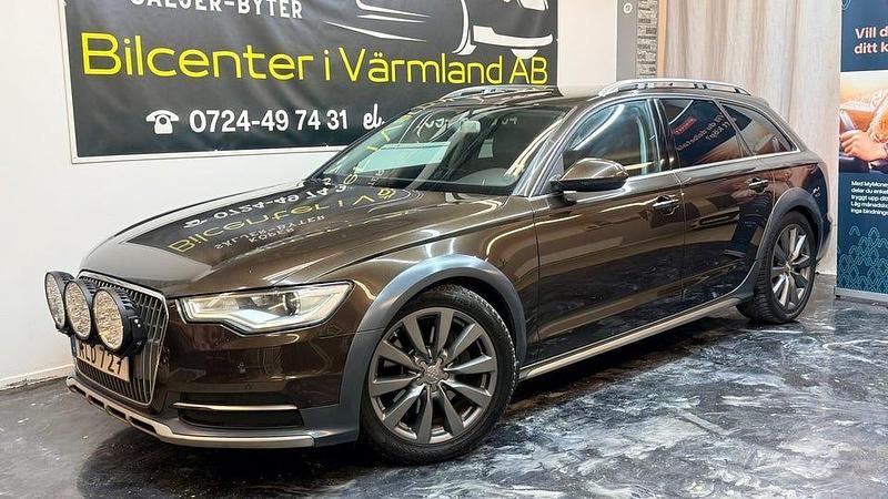 Brun Begagnad 2014 Audi A6 Allroad Kombi | 109 900 kr (Marknadspris) - Bild 1/4