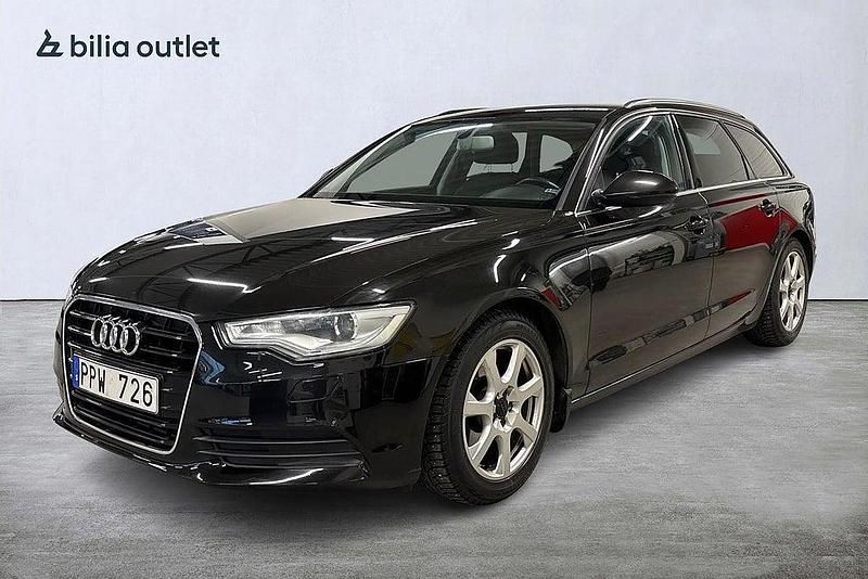 Svart Begagnad 2012 Audi A6 Proline Kombi | 110 000 kr (Marknadspris) - Bild 1/4