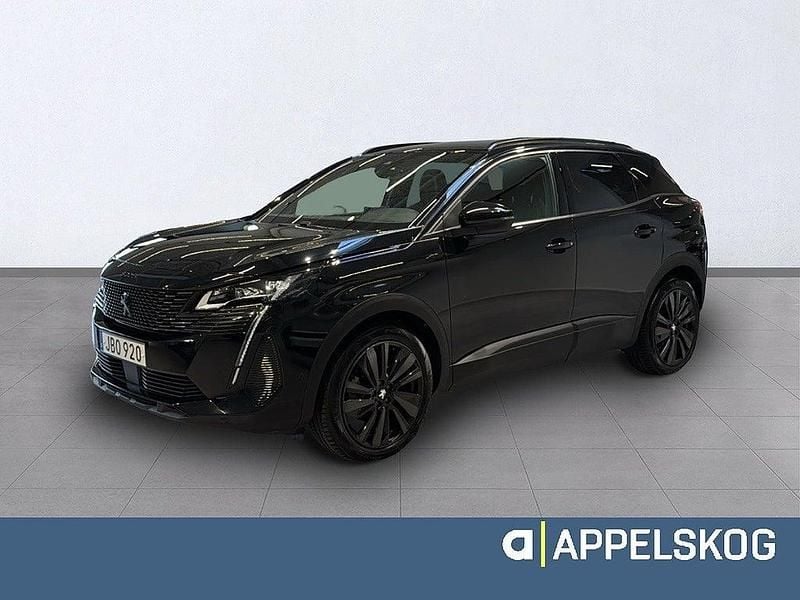 Svart Begagnad 2023 Peugeot 3008 GT SUV | 269 900 kr (Marknadspris) - Bild 1/4