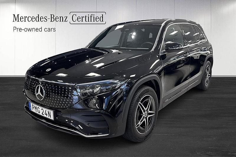 Svart Begagnad 2024 Mercedes EQB250+ AMG line SUV | 469 000 kr (Marknadspris) - Bild 1/3