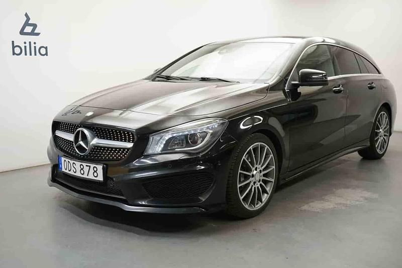 Svart Begagnad 2016 Mercedes CLA220 Shooting Brake Kombi | 179 900 kr - Bild 1/1