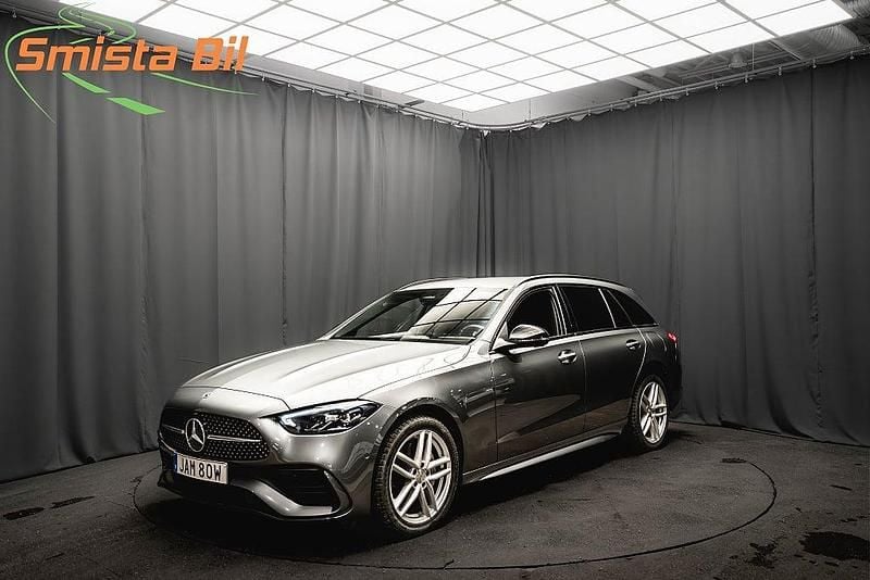 Begagnad Mercedes C300e AMG 204 HK (150 kW) 2023 Grå Kombi
