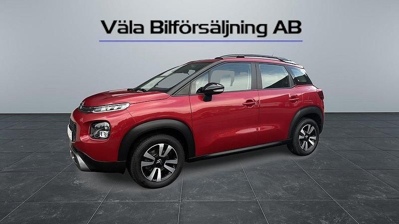 Mörkröd Begagnad 2019 Citroën C3 Aircross PureTech SUV | 129 900 kr (Marknadspris) - Bild 1/4