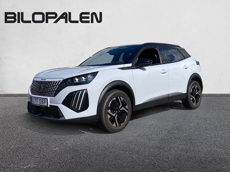 Vit Begagnad 2023 Peugeot 2008 GTi SUV | 249 500 kr (Marknadspris) - Bild 1/4