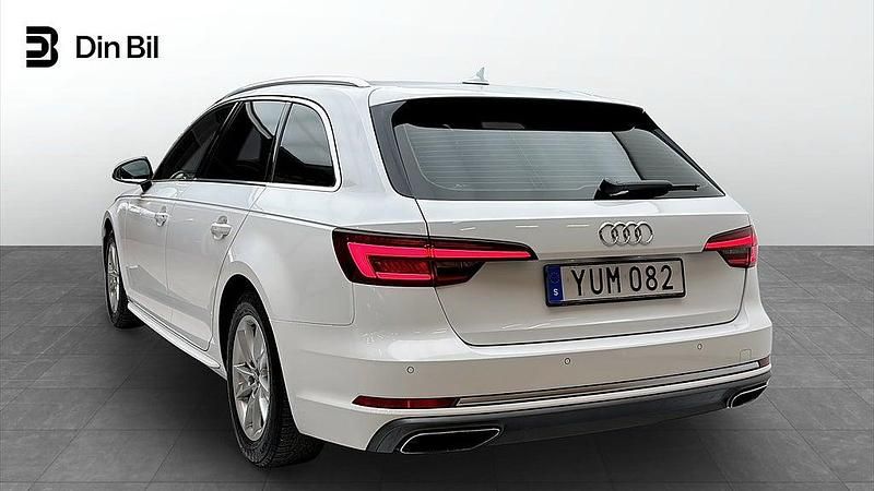 Begagnad Audi A4 Comfort 190 HK (139 kW) 2018 Vit Kombi