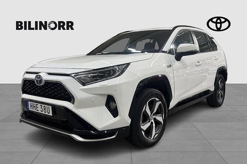 Vit Begagnad 2021 Toyota RAV4 Hybrid Edition SUV | 399 900 kr (Marknadspris) - Bild 1/4