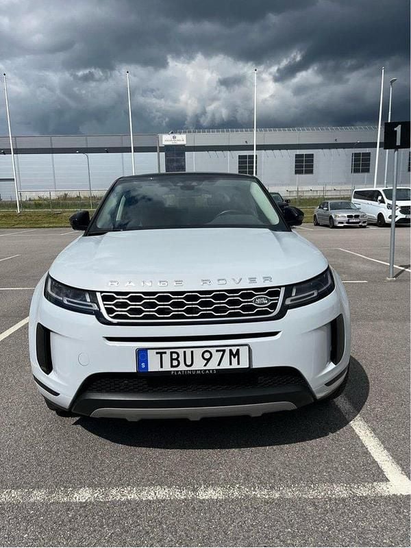 Vit Begagnad 2020 Land Rover Range Rover evoque SE SUV | 339 000 kr (Marknadspris) - Bild 1/4