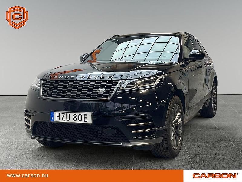 Svart Begagnad 2019 Land Rover Range Rover Velar R-Dynamic SUV | 374 900 kr (Marknadspris) - Bild 1/3
