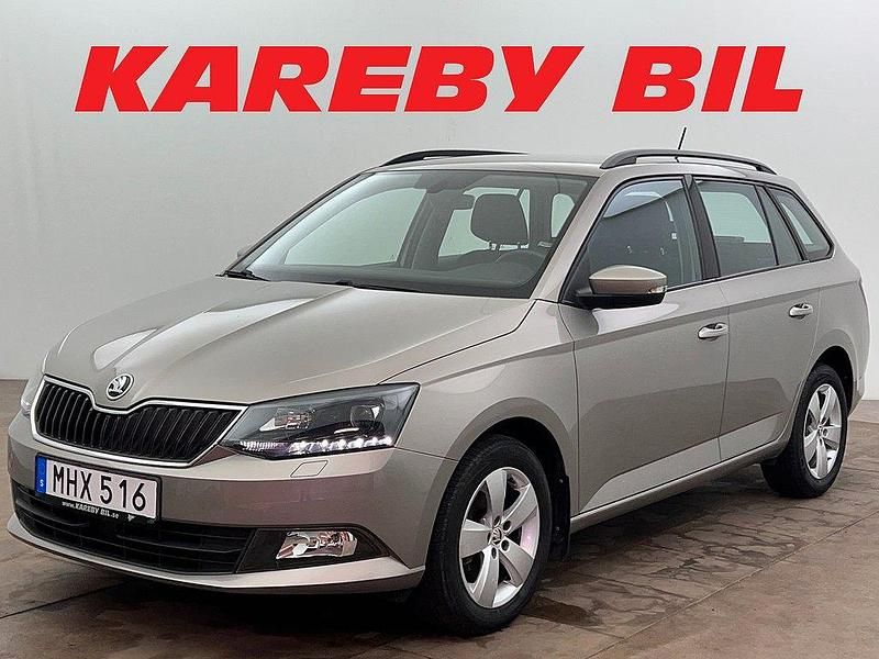Ljusbrun (grå metallic) Begagnad 2015 Skoda Fabia Style Kombi | 118 900 kr (Marknadspris) - Bild 1/4
