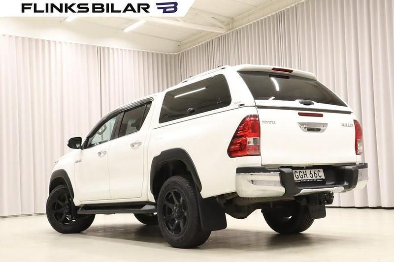 Begagnad Toyota HiLux 150 HK (110 kW) 2019 Vit Pickup