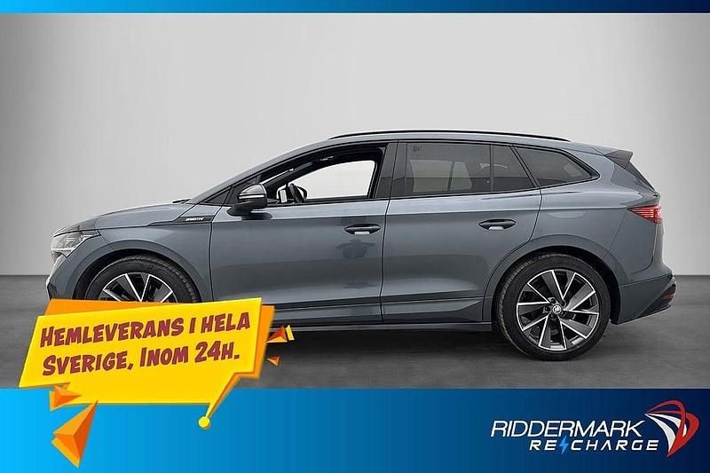 Begagnad Skoda Enyaq iV SportLine 150 kW (204 HK) 2021 Grå SUV