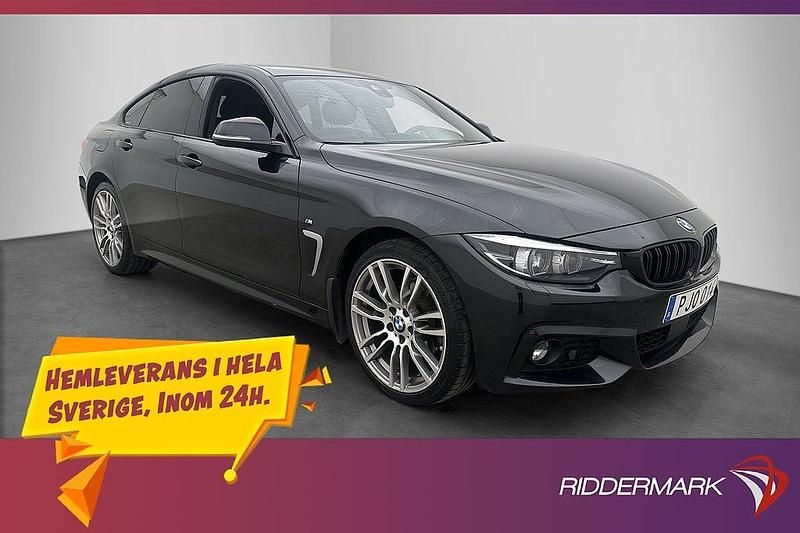 Svart Begagnad 2018 BMW 420 Gran Coupé M Sport Sportkupé | 274 900 kr - Bild 1/3