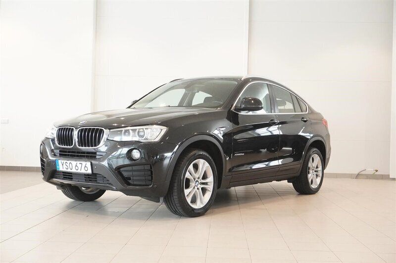 Svart Begagnad 2017 BMW X4 SUV | 219 800 kr (Marknadspris) - Bild 1/4