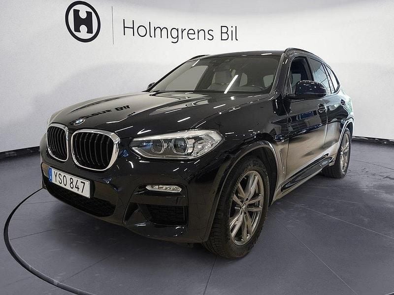 Svart (carbon svart metallic) Begagnad 2018 BMW X3 M Sport SUV | 364 900 kr (Lite dyr) - Bild 1/4