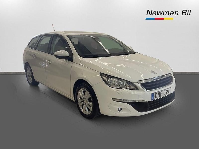 Begagnad Peugeot 308 SW Active 131 HK (96 kW) 2014 Vit Kombi
