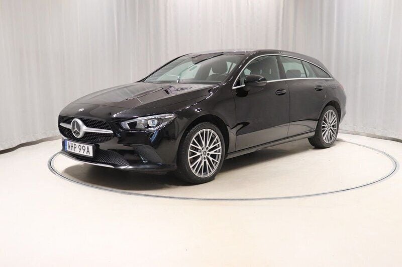 Svart Begagnad 2022 Mercedes CLA250e Shooting Brake Kombi | 269 700 kr (Superpris) - Bild 1/4