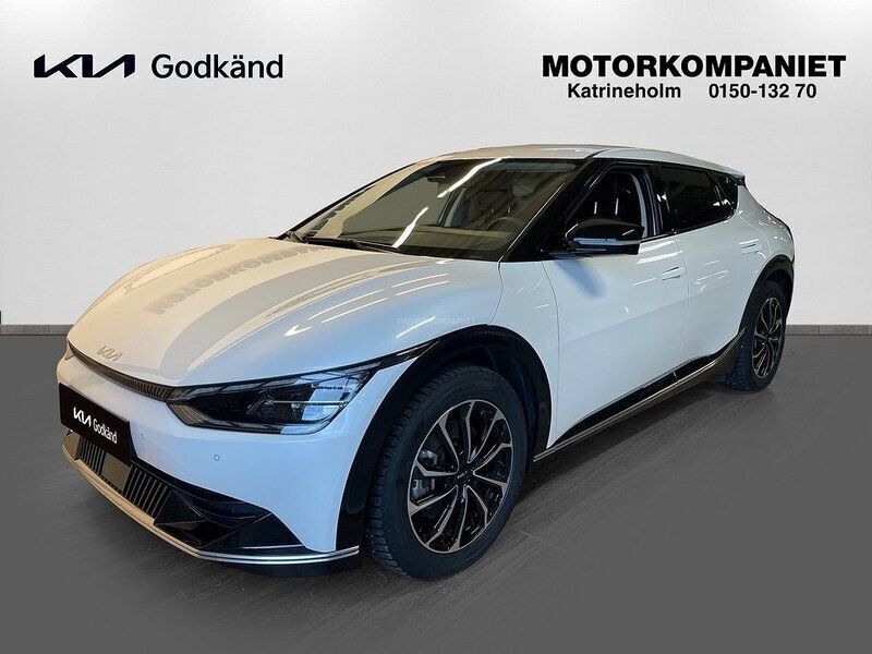 Vit (snow white pearl metallic ) Begagnad 2023 Kia EV6 4 SUV | 529 900 kr (Marknadspris) - Bild 1/4