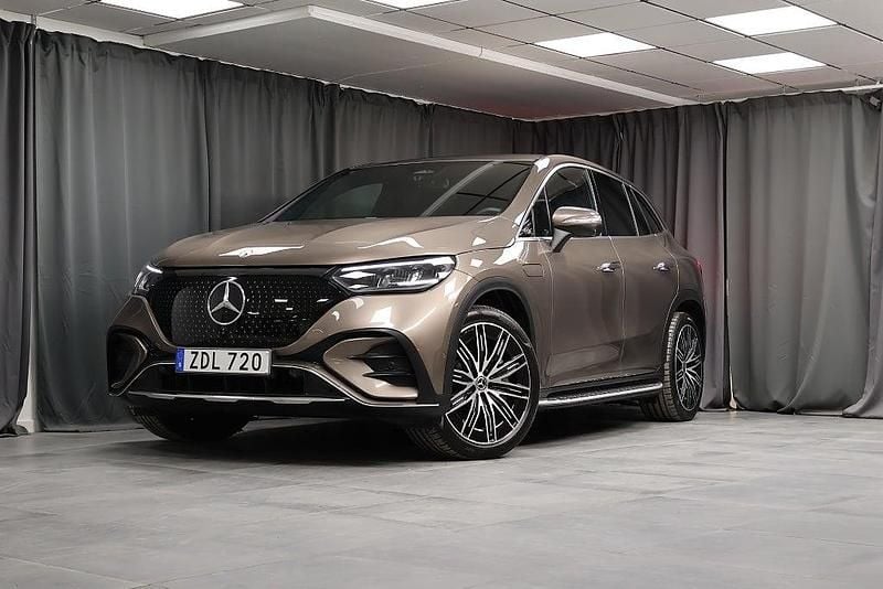 Brun Begagnad 2023 Mercedes EQE350 AMG SUV | 739 000 kr (Marknadspris) - Bild 1/4