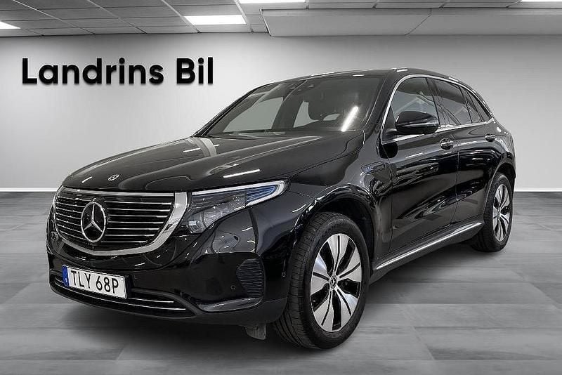 Svart Begagnad 2022 Mercedes EQC400 SUV | 389 900 kr (Marknadspris) - Bild 1/4
