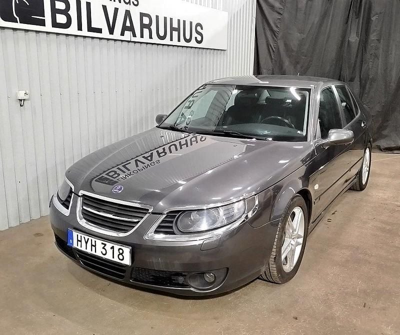 Begagnad Saab 9-5 Vector 185 HK (136 kW) 2008 Grå Sedan