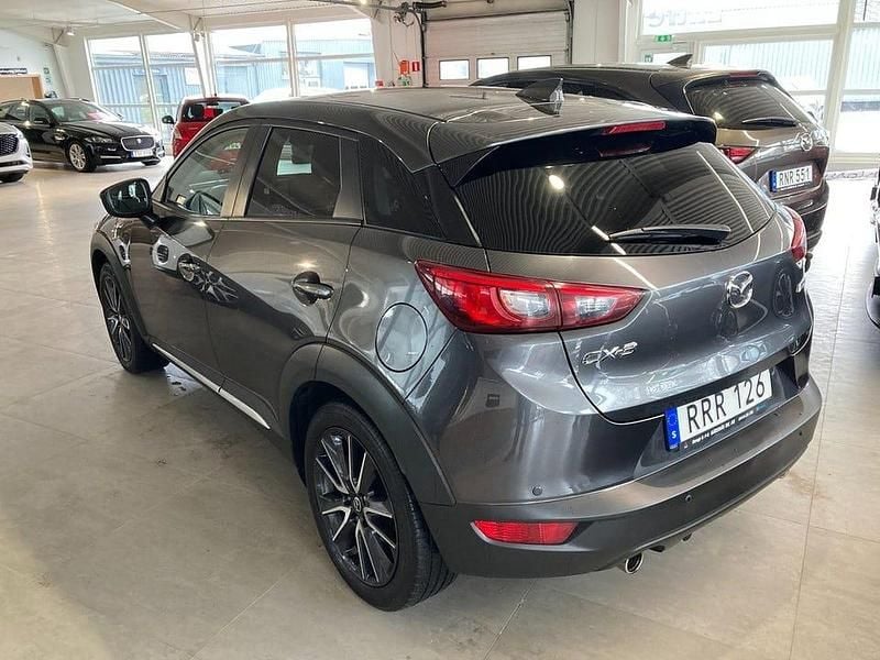 Begagnad Mazda CX-3 Optimum 120 HK (88 kW) 2017 Grå SUV