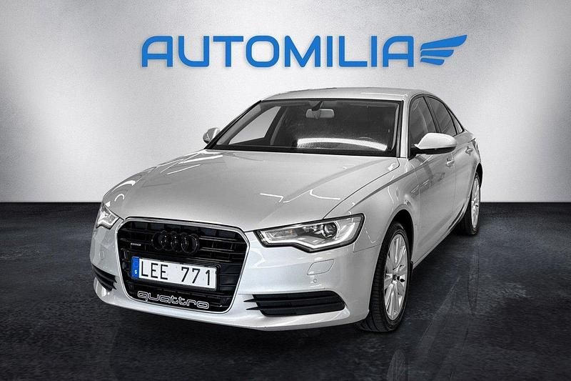 Silver Begagnad 2011 Audi A6 Sedan | 129 900 kr (Marknadspris) - Bild 1/4