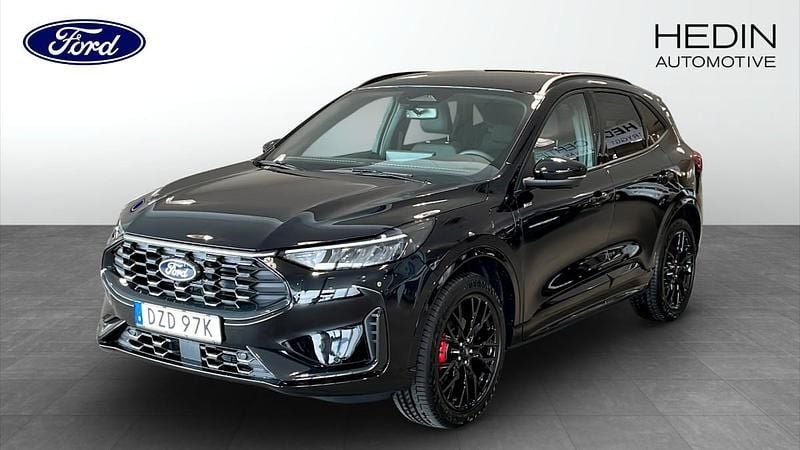 Svart (black) Ny 2025 Ford Kuga ST-Line X SUV | 558 000 kr - Bild 1/4