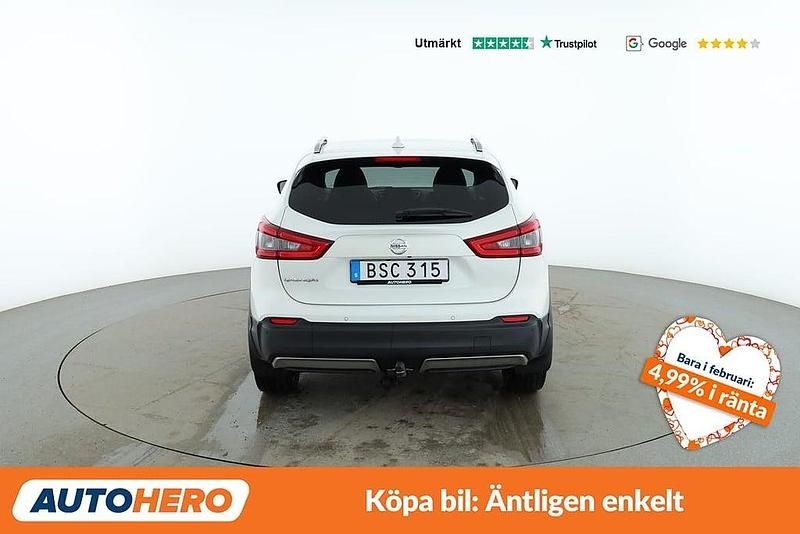 Begagnad Nissan Qashqai Tekna 116 HK (85 kW) 2018 Vit SUV