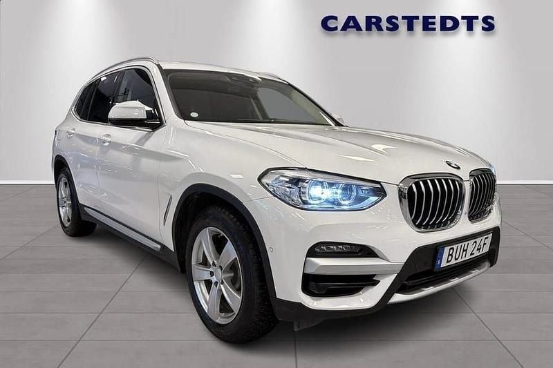 Vit Begagnad 2020 BMW X3 xLine SUV | 358 900 kr - Bild 1/4