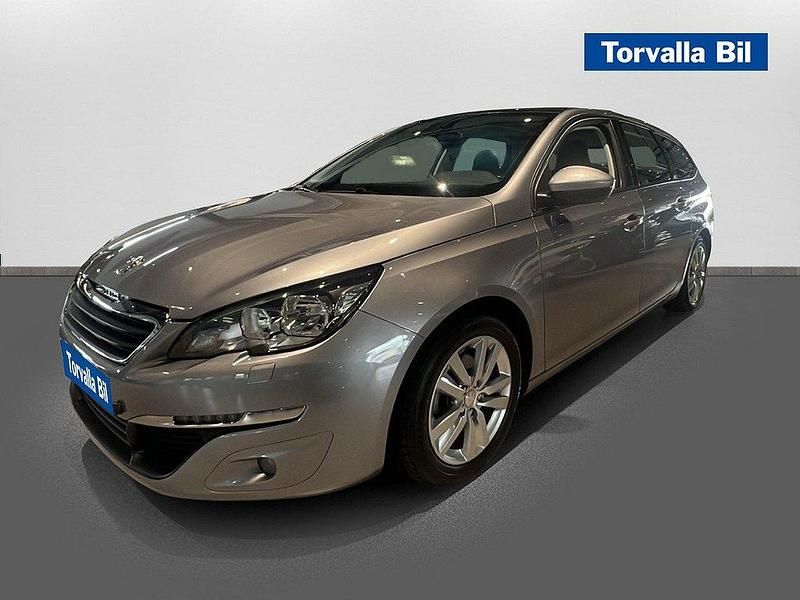 Grå Begagnad 2015 Peugeot 308 Active Kombi | 109 900 kr (Marknadspris) - Bild 1/4