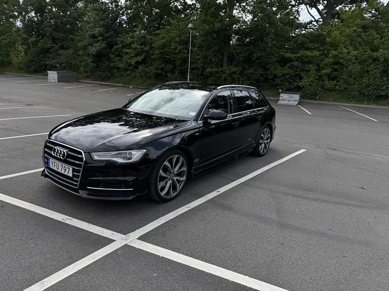 Svart Begagnad 2017 Audi A6 Ambition Kombi | 165 000 kr (Marknadspris) - Bild 1/4