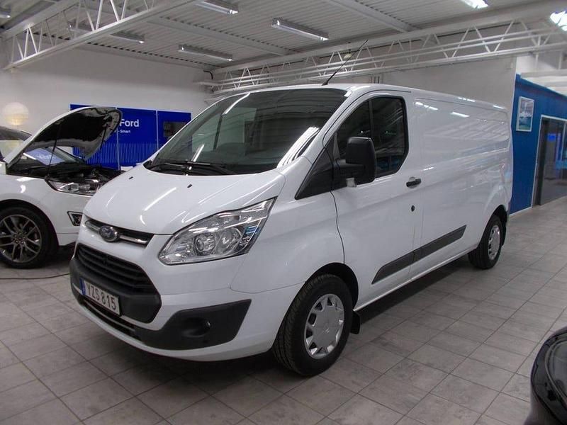 Vit Begagnad 2018 Ford Transit Custom Van | 244 400 kr - Bild 1/4