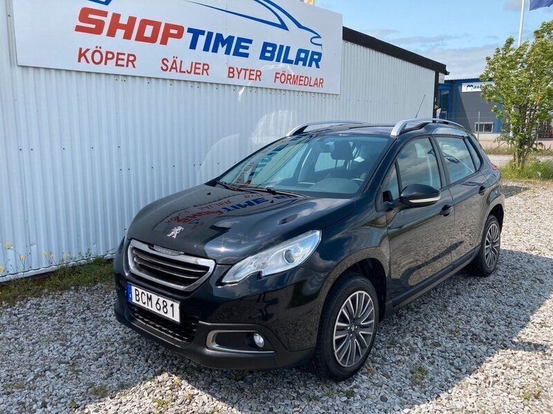 Svart Begagnad 2015 Peugeot 2008 SUV | 79 900 kr (Lite dyr) - Bild 1/4