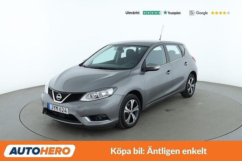 Grå Begagnad 2016 Nissan Pulsar Halvkombi | 97 000 kr (Superpris) - Bild 1/4